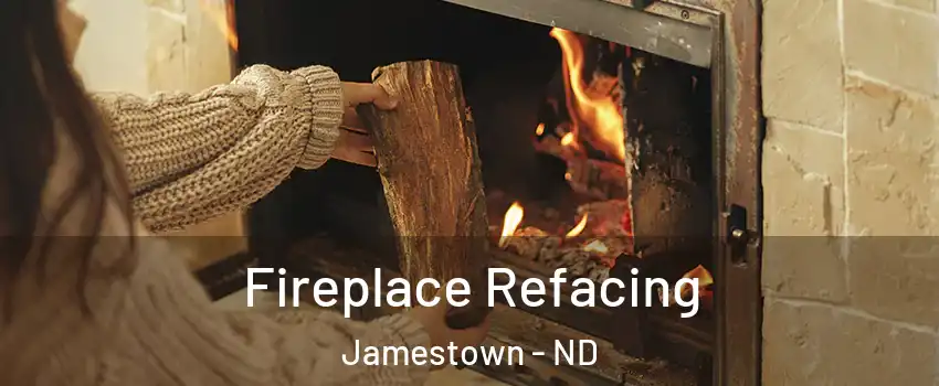  Fireplace Refacing Jamestown - ND