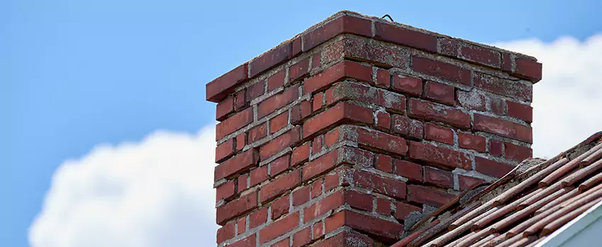 Brick Chimney Flue Installation in Jamestown, ND