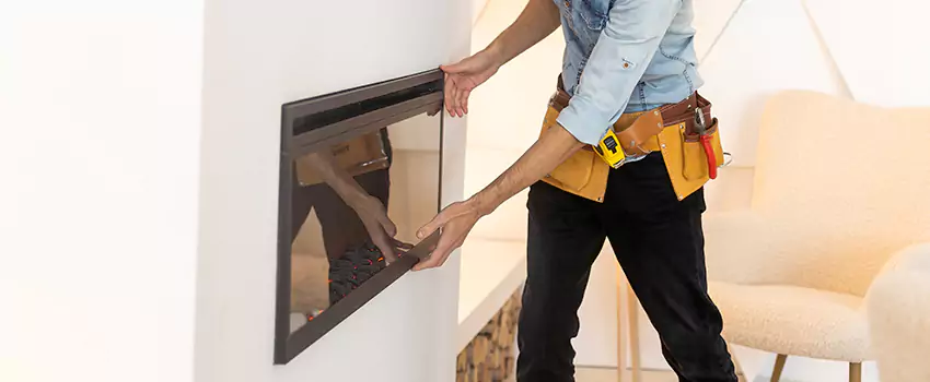Metal Fireplace Installation in Jamestown, North Dakota