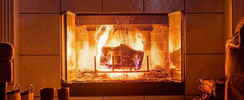 Mendota Hearth Landscape Fireplace Installation in Jamestown, North Dakota