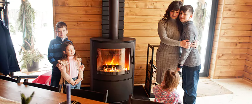 Morso Cast Iron Fireplace Insert Installation in Jamestown, North Dakota