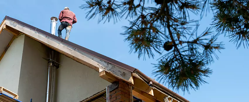 Prefab Chimney Flue Installation in Jamestown, ND
