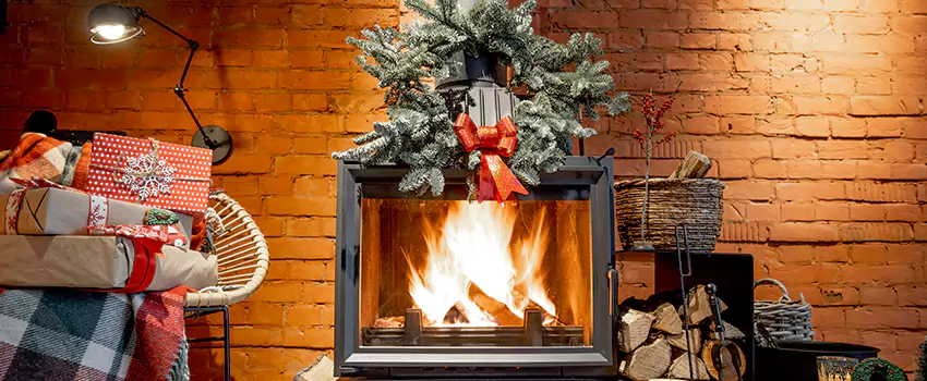 Travis Industries Linear Gas Fireplace Installation in Jamestown, North Dakota
